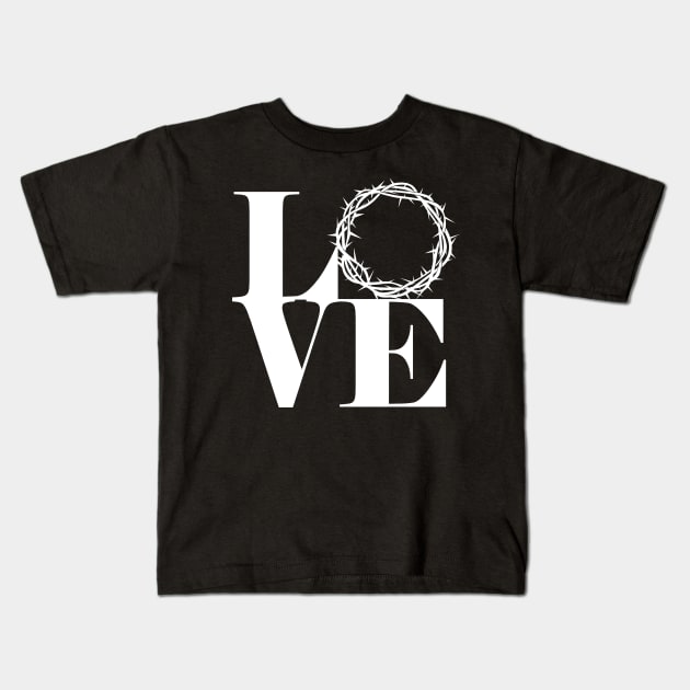 Love Christian Kids T-Shirt by worshiptee